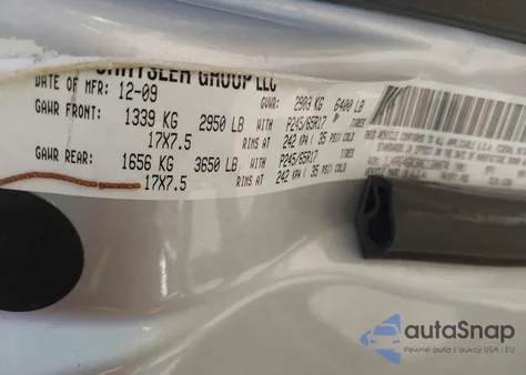 2010 Jeep Commander Sport z USA, uszkodzony, nr VIN 1J4RG4GK3AC130074